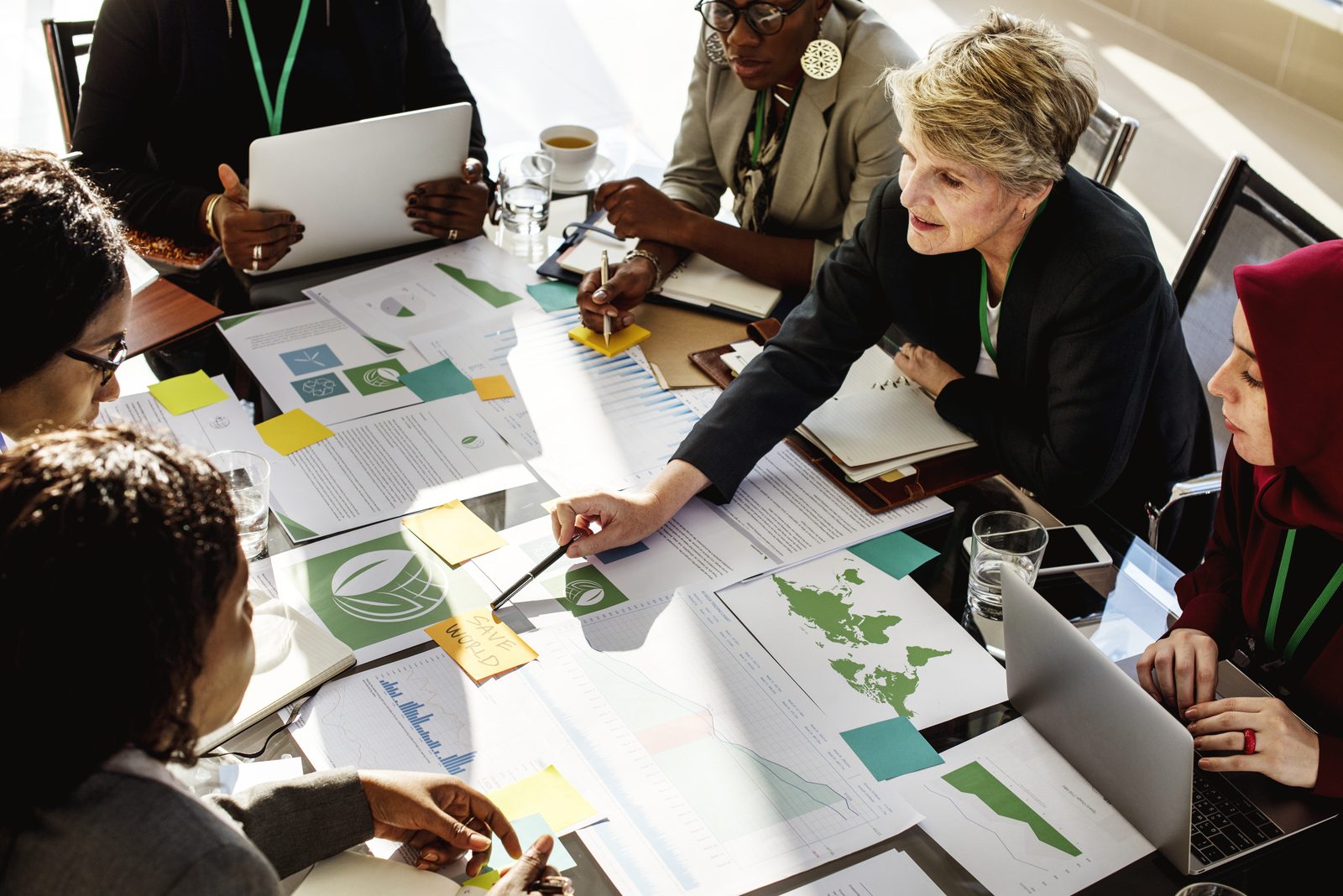 Business strategy session