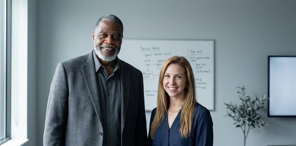 Amanda Quinn and Paul Smith, the principals of Evostr
